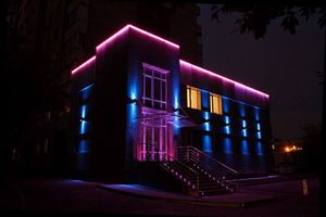 LED лента в Харькове для декоративной подсветки улиц и домов