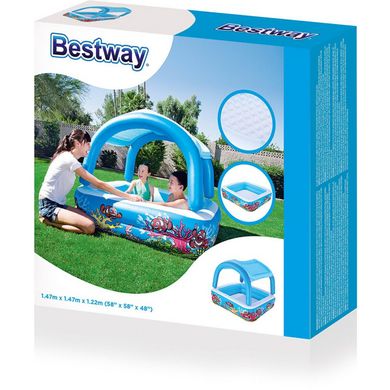 Детский бассейн надувной Bestway 52192 (140х140х114)