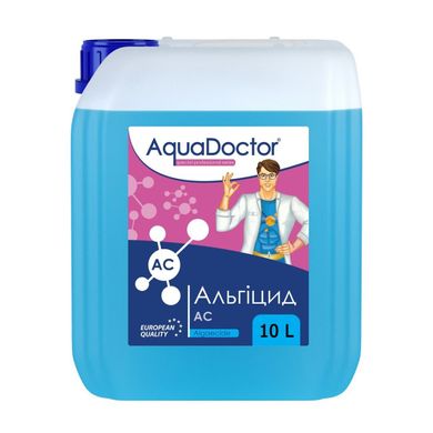 Альгицид Aquadoctor AC 10л средство против водорослей для бассейна, канистра